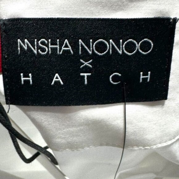 NWT Misha Nonoo X HATCH Maternity Shirt Dress - Picture 6 of 10